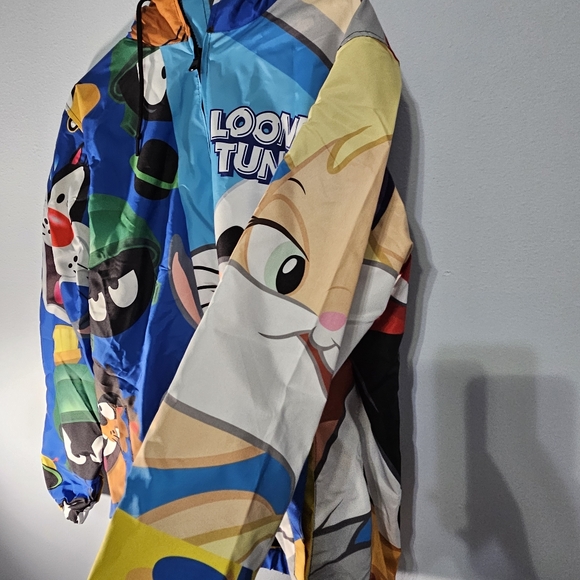 Mens Looney Tunes members only windbreaker jacket - Picture 3 of 6